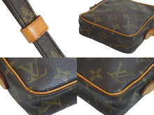 Load image into Gallery viewer, LOUIS VUITTON ルイヴィトン ショルダーバッグ ミニダヌーブ M45268 ブラウン モノグラム PVC レザー シルバー金具 良品 中古 53823