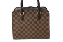 Load image into Gallery viewer, 新品同様 LOUIS VUITTON ルイ・ヴィトン ハンドバッグ トリアナ ダミエキャンバス N51150 ゴールド金具 中古 53825