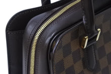 Load image into Gallery viewer, 新品同様 LOUIS VUITTON ルイ・ヴィトン ハンドバッグ トリアナ ダミエキャンバス N51150 ゴールド金具 中古 53825