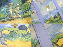 Load image into Gallery viewer, 極美品 LOUIS VUITTON ルイヴィトン 糸杉のある麦畑 ゴッホ キーポルバンドリエール50 マスターズコレクション M43347 中古 53827