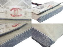 Load image into Gallery viewer, 名作 CHANEL シャネル マトラッセ チェーン ショルダーバッグ アクト2 キャンバス グレー 19番台 ペンキ 美品 中古 53833