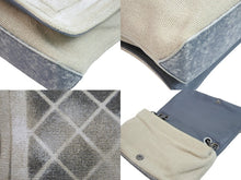 Load image into Gallery viewer, 名作 CHANEL シャネル マトラッセ チェーン ショルダーバッグ アクト2 キャンバス グレー 19番台 ペンキ 美品 中古 53833