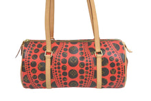 Load image into Gallery viewer, LOUIS VUITTON × YAYOI KUSAMA ルイヴィトン × 草間彌生 パピヨンGM パンプキンドット M40689 美品 中古 53846