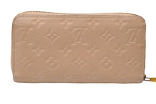 Load image into Gallery viewer, LOUISVUITTON ルイヴィトン ジッピーウォレット トゥルトレール モノグラムアンプラントレザー ベージュ 美品 中古 53857