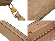 Load image into Gallery viewer, LOUISVUITTON ルイヴィトン ジッピーウォレット トゥルトレール モノグラムアンプラントレザー ベージュ 美品 中古 53857