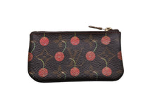 Load image into Gallery viewer, LOUIS VUITTON ルイ・ヴィトン モノグラム チェリー ポシェットクレ コインケース ブラウン レッド M95042 中古 53864