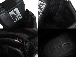 Rick Owens リックオウエンス アスリート ジオバスケット ハイカット デュプレ カスタム ブラック レザー サイズ37 良品 中古 53871 