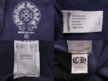 Load image into Gallery viewer, ChromeHearts クロムハーツ DRAKE HD PLVR Certified Lover Boyドレイク プルオーバーパーカー ブルー XL 美品 中古 53877