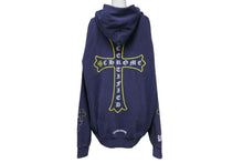 Load image into Gallery viewer, ChromeHearts クロムハーツ DRAKE HD PLVR Certified Lover Boyドレイク プルオーバーパーカー ブルー XL 美品 中古 53877