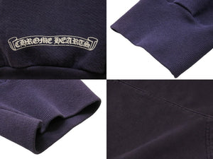 ChromeHearts クロムハーツ DRAKE HD PLVR Certified Lover Boyドレイク プルオーバーパーカー ブルー XL 美品 中古 53877