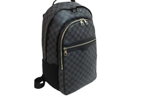 LOUISVUITTON ルイヴィトン ミカエル バックパック リュック N58024 RI1191 ダミエグラフィット ブラック 美品 中古 53882