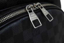 Load image into Gallery viewer, LOUISVUITTON ルイヴィトン ミカエル バックパック リュック N58024 RI1191 ダミエグラフィット ブラック 美品 中古 53882