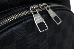 LOUISVUITTON ルイヴィトン ミカエル バックパック リュック N58024 RI1191 ダミエグラフィット ブラック 美品 中古 53882