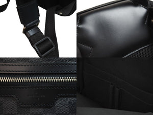 LOUISVUITTON ルイヴィトン ミカエル バックパック リュック N58024 RI1191 ダミエグラフィット ブラック 美品 中古 53882