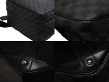 Load image into Gallery viewer, LOUISVUITTON ルイヴィトン ミカエル バックパック リュック N58024 RI1191 ダミエグラフィット ブラック 美品 中古 53882