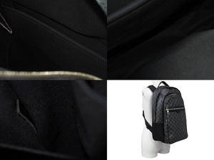 LOUISVUITTON ルイヴィトン ミカエル バックパック リュック N58024 RI1191 ダミエグラフィット ブラック 美品 中古 53882