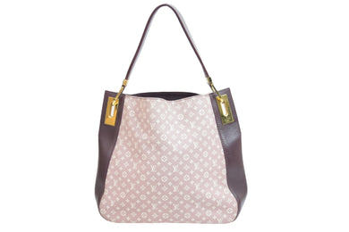 LOUIS VUITTON ルイ・ヴィトン ショルダーバッグ イディール ランデヴーMM M40743 キャンバス レザー ゴールド金具 美品 中古 53953