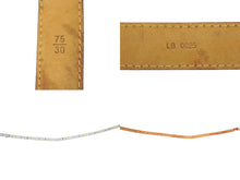 Load image into Gallery viewer, LOUIS VUITTON ルイヴィトン ベルト サンチュール・キャレ モノグラム M9272U PVC マルチカラー ゴールド金具 75 美品 中古 53955