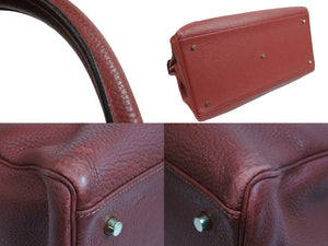 HERMES エルメス ケリー50 トゴ 2way バック トゴ ルージュアッシュ ゴールド金具 □J刻印 ハンドバッグ 中古 53966