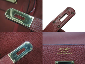 HERMES エルメス ケリー50 トゴ 2way バック トゴ ルージュアッシュ ゴールド金具 □J刻印 ハンドバッグ 中古 53966