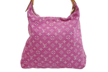 Load image into Gallery viewer, LOUIS VUITTON ルイヴィトン バギーGM ショルダーバッグ M95212 FL0020 モノグラムデニム ピンク ブラウン 美品 中古 53969
