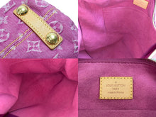 Load image into Gallery viewer, LOUIS VUITTON ルイヴィトン バギーGM ショルダーバッグ M95212 FL0020 モノグラムデニム ピンク ブラウン 美品 中古 53969