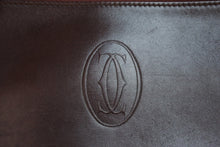 Load image into Gallery viewer, CARTIER カルティエ クラッチバッグ セカンドバッグ マストライン レザー ボルドー ゴールド金具 メンズ 良品 中古 54003