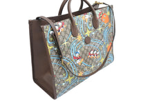 Load image into Gallery viewer, GUCCI グッチ DISNEY ディズニー 2WAYトートバッグ 650037498879 GGスプリームキャンバス ベージュ マルチカラー 美品 中古 54022