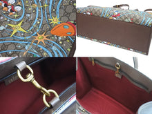 Load image into Gallery viewer, GUCCI グッチ DISNEY ディズニー 2WAYトートバッグ 650037498879 GGスプリームキャンバス ベージュ マルチカラー 美品 中古 54022