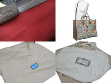 Load image into Gallery viewer, GUCCI グッチ DISNEY ディズニー 2WAYトートバッグ 650037498879 GGスプリームキャンバス ベージュ マルチカラー 美品 中古 54022