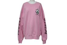 Load image into Gallery viewer, CHROME HEARTS クロムハーツ スウェット トレーナー マッティボーイ ピンク コットン サイズL 美品 中古 54029