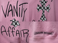 Load image into Gallery viewer, CHROME HEARTS クロムハーツ スウェット トレーナー マッティボーイ ピンク コットン サイズL 美品 中古 54029