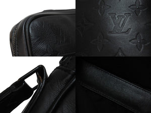 LOUIS VUITTON ルイヴィトン ショルダーバッグ モノグラムシャドウ ダヌーヴPM M44972 ブラック 良品 中古 54032