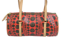 Load image into Gallery viewer, 極美品 ルイ ヴィトン LOUIS VUITTON モノグラム パンプキンドット パピヨン ショルダー バッグ 赤 草間彌生 M40689 中古 54061