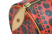 Load image into Gallery viewer, 極美品 ルイ ヴィトン LOUIS VUITTON モノグラム パンプキンドット パピヨン ショルダー バッグ 赤 草間彌生 M40689 中古 54061