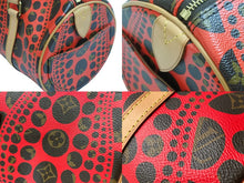 Load image into Gallery viewer, 極美品 ルイ ヴィトン LOUIS VUITTON モノグラム パンプキンドット パピヨン ショルダー バッグ 赤 草間彌生 M40689 中古 54061