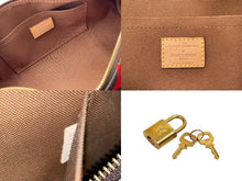 Load image into Gallery viewer, 極美品 ルイ ヴィトン LOUIS VUITTON モノグラム パンプキンドット パピヨン ショルダー バッグ 赤 草間彌生 M40689 中古 54061