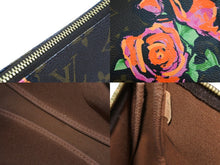Load image into Gallery viewer, LOUIS VUITTON ルイ・ヴィトン ハンドバッグ モノグラムローズ アクセソワール ポーチ M48615 ゴールド金具 美品 中古 54063