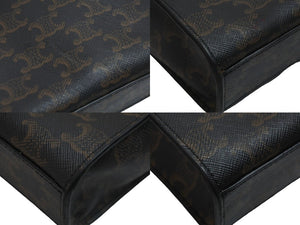 CELINE セリーヌ ショルダーバッグ ミニ バーティカルカバ プリント入り 194372BZK.04LU ゴールド金具 美品 中古 54065