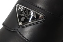 Load image into Gallery viewer, PRADA プラダ サンダル スタッズ クロッグシューズ トライアングルロゴプレート サイズ5 2Z2993 シルバー金具 美品 54069