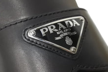 Load image into Gallery viewer, PRADA プラダ サンダル スタッズ クロッグシューズ トライアングルロゴプレート サイズ5 2Z2993 シルバー金具 美品 54069
