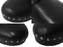 Load image into Gallery viewer, PRADA プラダ サンダル スタッズ クロッグシューズ トライアングルロゴプレート サイズ5 2Z2993 シルバー金具 美品 54069
