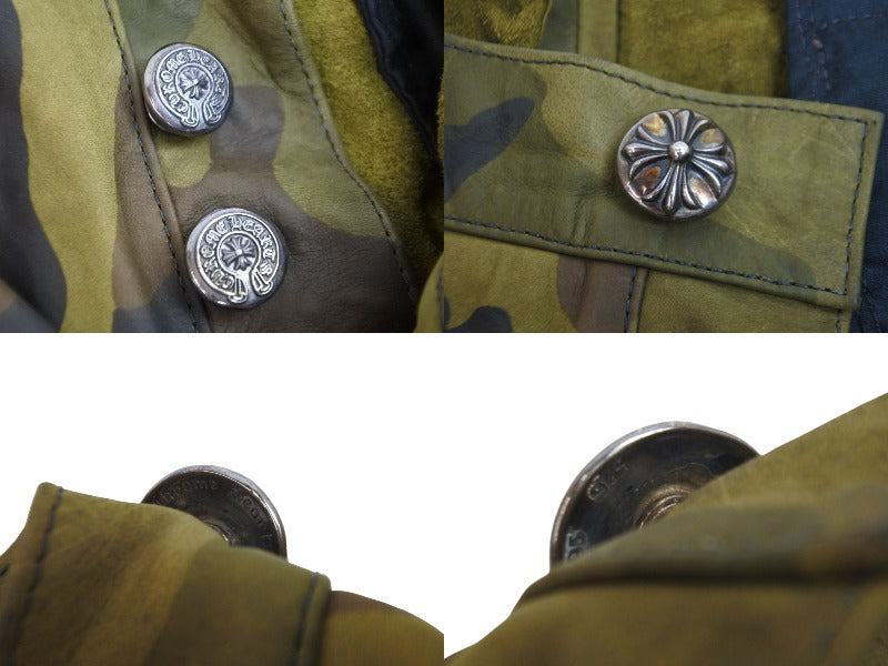 希少モデル CHROME HEARTS クロムハーツ タンファティーグレザー 希少モデル CHROME HEARTS クロムハーツ タンファティーグレザー
