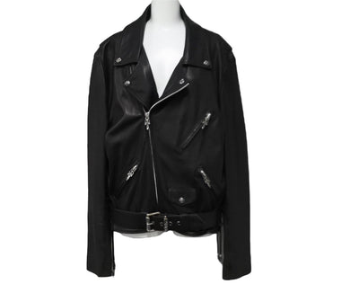 クロムハーツ クリティンレザー ライダース ジャケット12 クロムハーツ Chrome Hearts CRETIN LTHR/クリティンレザー