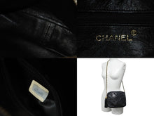 Load image into Gallery viewer, CHANEL シャネル マトラッセ タッセル チェーンショルダーバッグ フリンジ付き 0番台 ラムスキン ブラック 美品 中古 54084