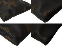 Load image into Gallery viewer, 極美品 CHROMEHEARTS クロムハーツ スクエアポケット ショルダーバッグ セメタリークロス スクロールラベル カモフラ柄 中古 54104