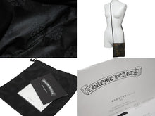 Load image into Gallery viewer, 極美品 CHROMEHEARTS クロムハーツ スクエアポケット ショルダーバッグ セメタリークロス スクロールラベル カモフラ柄 中古 54104