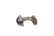 Load image into Gallery viewer, Georg Jensen ジョージジェンセン カフス ヘマタイトカフス シルバー925 44B ブルー 箱付き 美品 中古 54105