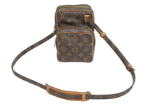 Load image into Gallery viewer, LOUIS VUITTON ルイヴィトン ショルダーバッグ ミニアマゾン モノグラム M45238 ブラウン ゴールド金具 良品 中古 54113