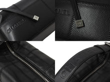 Load image into Gallery viewer, CHANEL シャネル ハンドバッグ キャビアスキン チョコバー 8番台 2003年 ブラック シルバー金具 美品 中古 54123